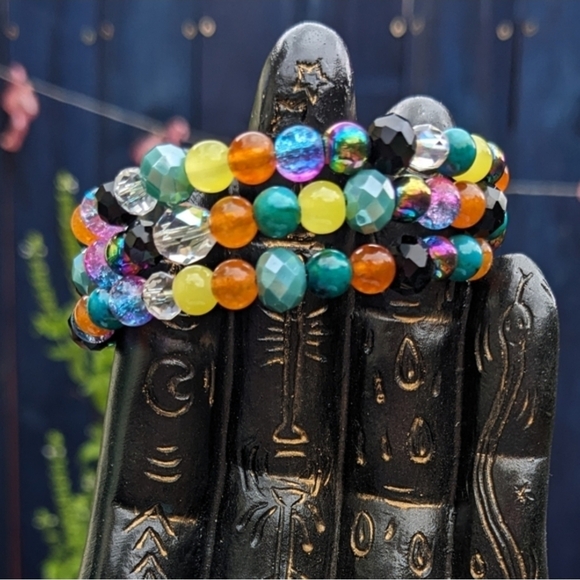 Colorful Handcrafted Beaded Bracelets - Pick One - Picture 16 of 16